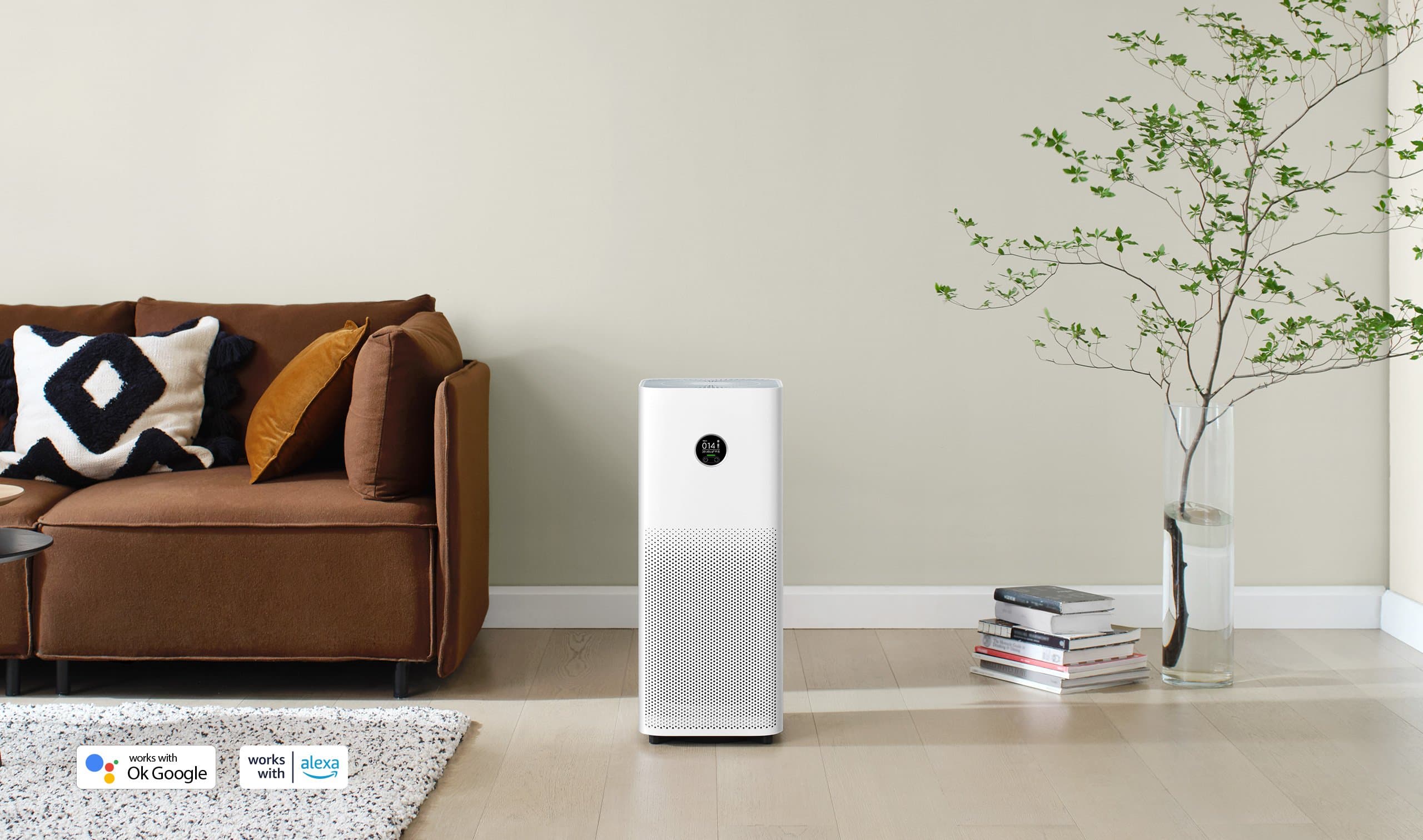 Xiaomi Smart Air Purifier 4 Pro in een woonkamer